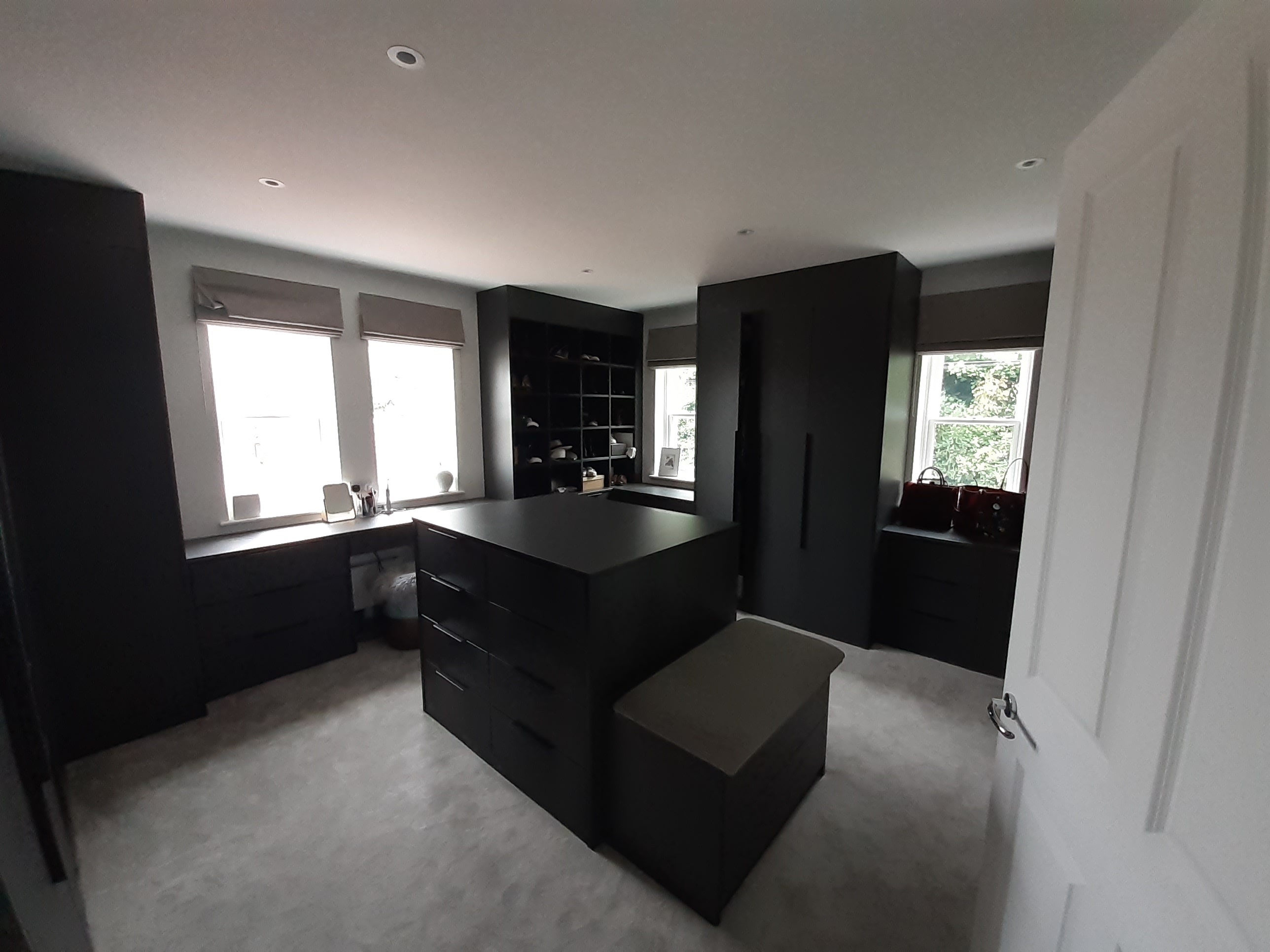 Bespoke alcove storage project